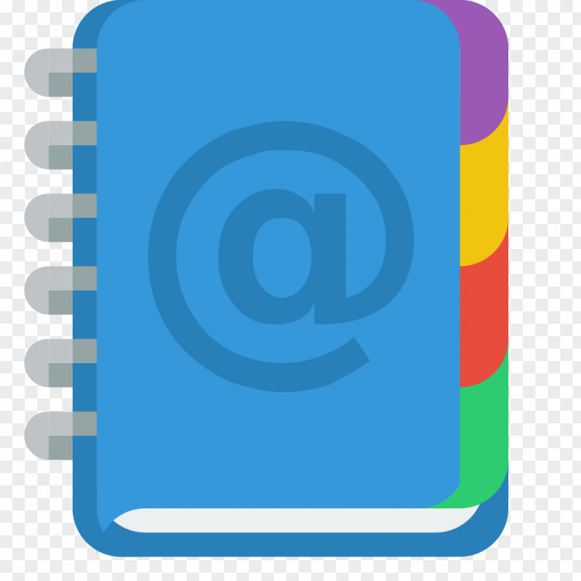 Address Book Alt Electric Blue Computer Icon Brand PNG