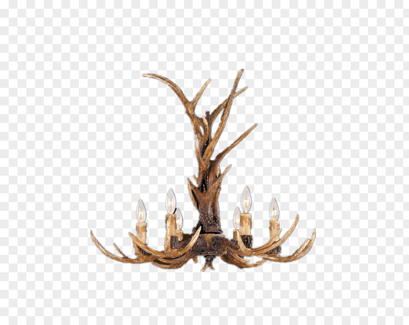 American Six European Candle Chandelier Restaurant Antlers Lighting Light Fixture Savoy House PNG