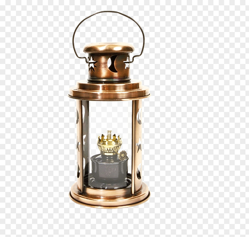 Antique Bronze Light Bulb Cartoon PNG