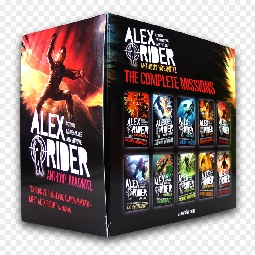 Book Ark Angel Point Blanc Snakehead Never Say Die Alex Rider: The 10-Book Collection PNG