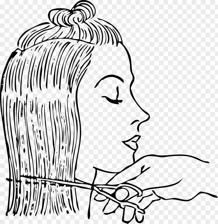 Haircut Comb Beauty Parlour Hairdresser Clip Art PNG