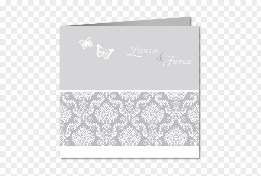 Line White Lace Font PNG