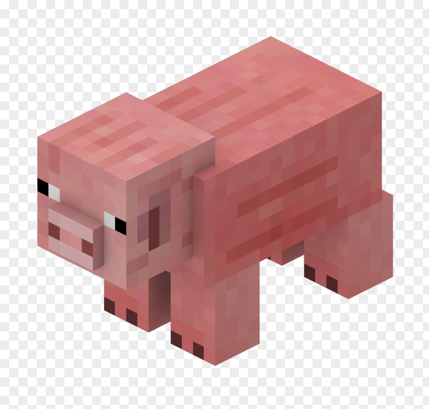 Minecraft Pig Animals: A Book About Animals (Minecraft Animal Diaries, Books, Book, Diary) Mob Domestic Video Games PNG