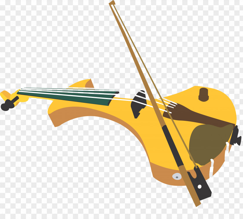 Cartoon Violin Acoustic Guitar PNG