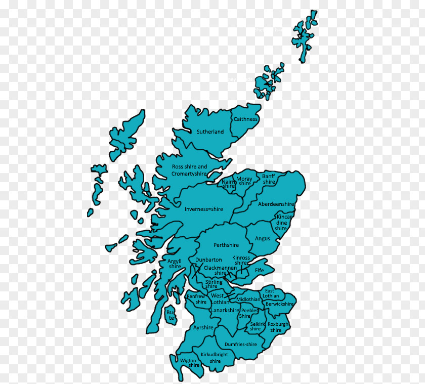 Connect Scotland England British Isles Blank Map PNG