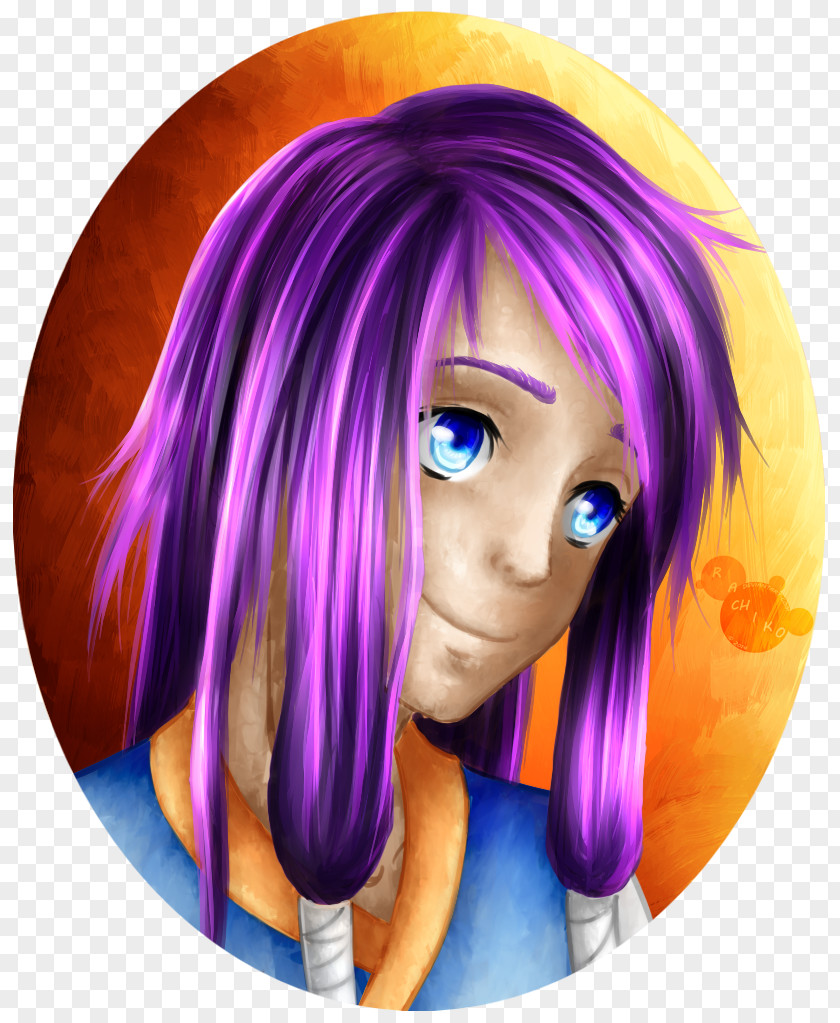 Hair Coloring Long Cartoon PNG