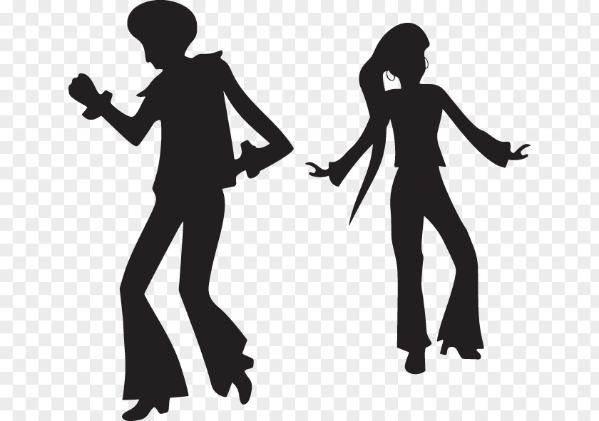 Silhouette Vector Graphics Dance Disco Clip Art Image PNG