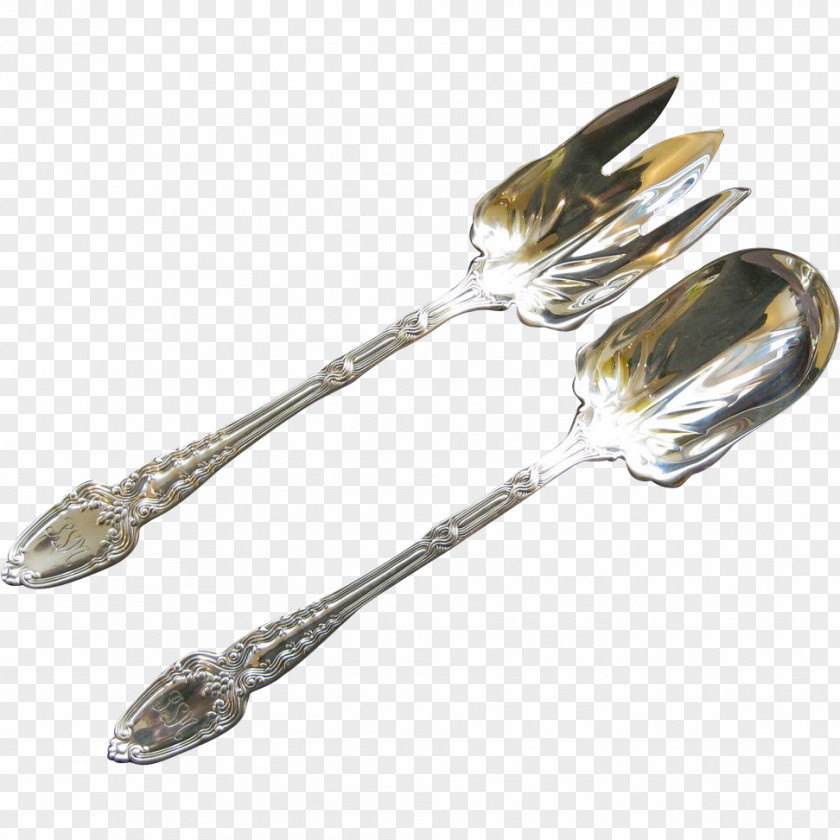 Spoon Fork Silver PNG