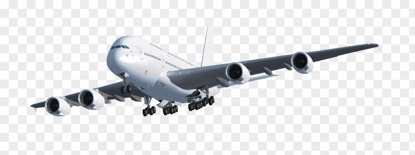 Airplane Airbus A380 Clip Art PNG