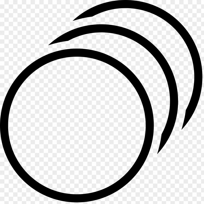 Circle Pack Arrow Symbol PNG