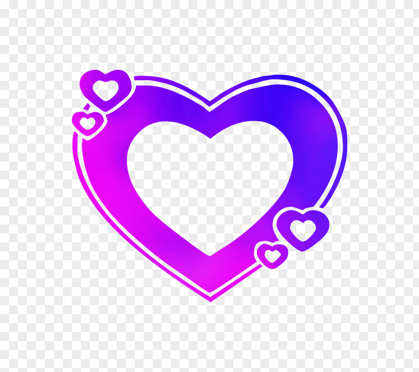 Clip Art Logo Heart Pink M Line PNG