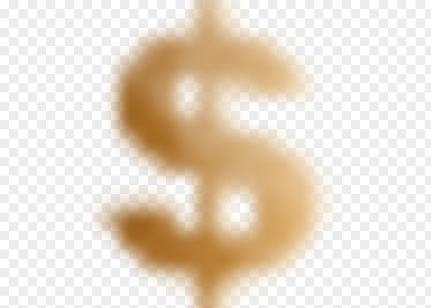 Gold Dollar Sign Clip Art PNG