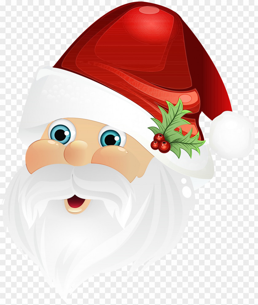 Holly Christmas Santa Claus PNG