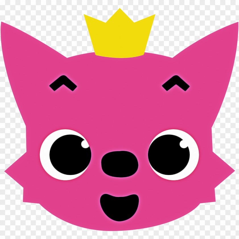 Pink Cartoon Snout Whiskers Headgear PNG
