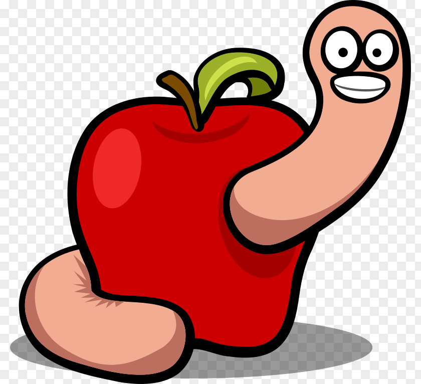 Wormy Apples Worm Apple Clip Art PNG