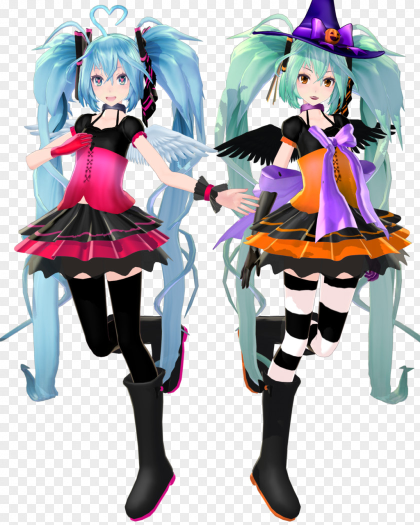 Hatsune Miku Evil Sushi Squish Lite Cosplay PNG