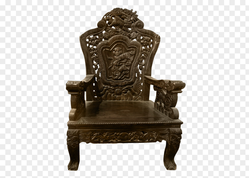 Table Club Chair Furniture Wood Carving PNG