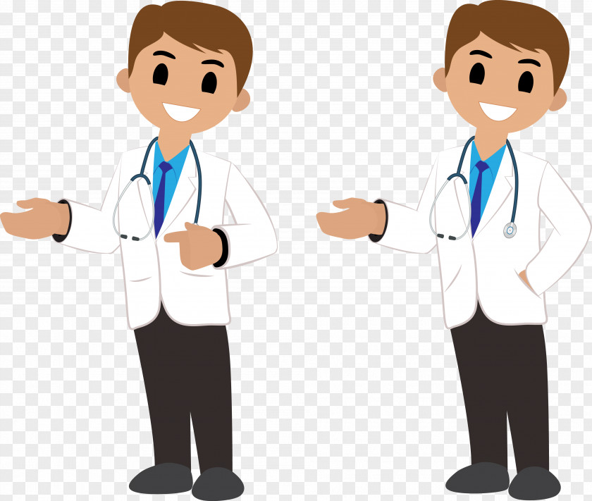 Vector Doctor With Stethoscope Physician PNG