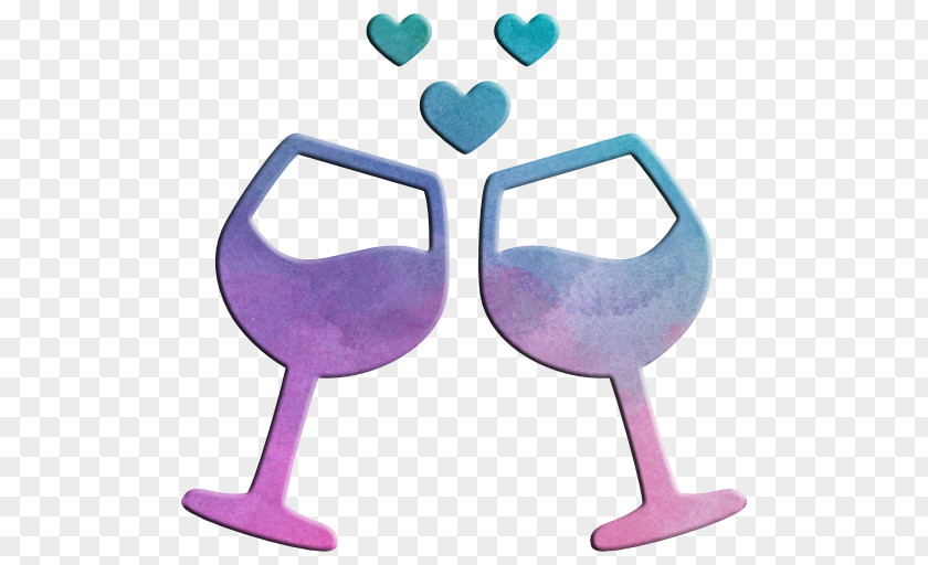 Champagne Red Wine Glass Vector Graphics PNG