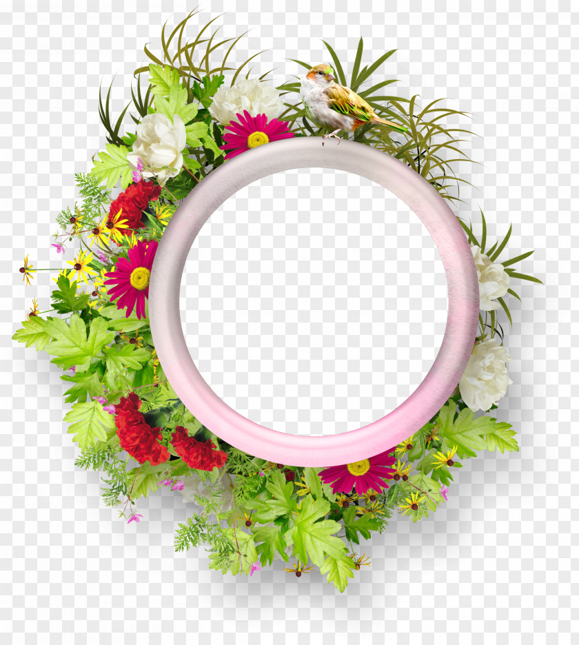 Chrysanthemum Floral Design Picture Frames Wreath Molding PNG