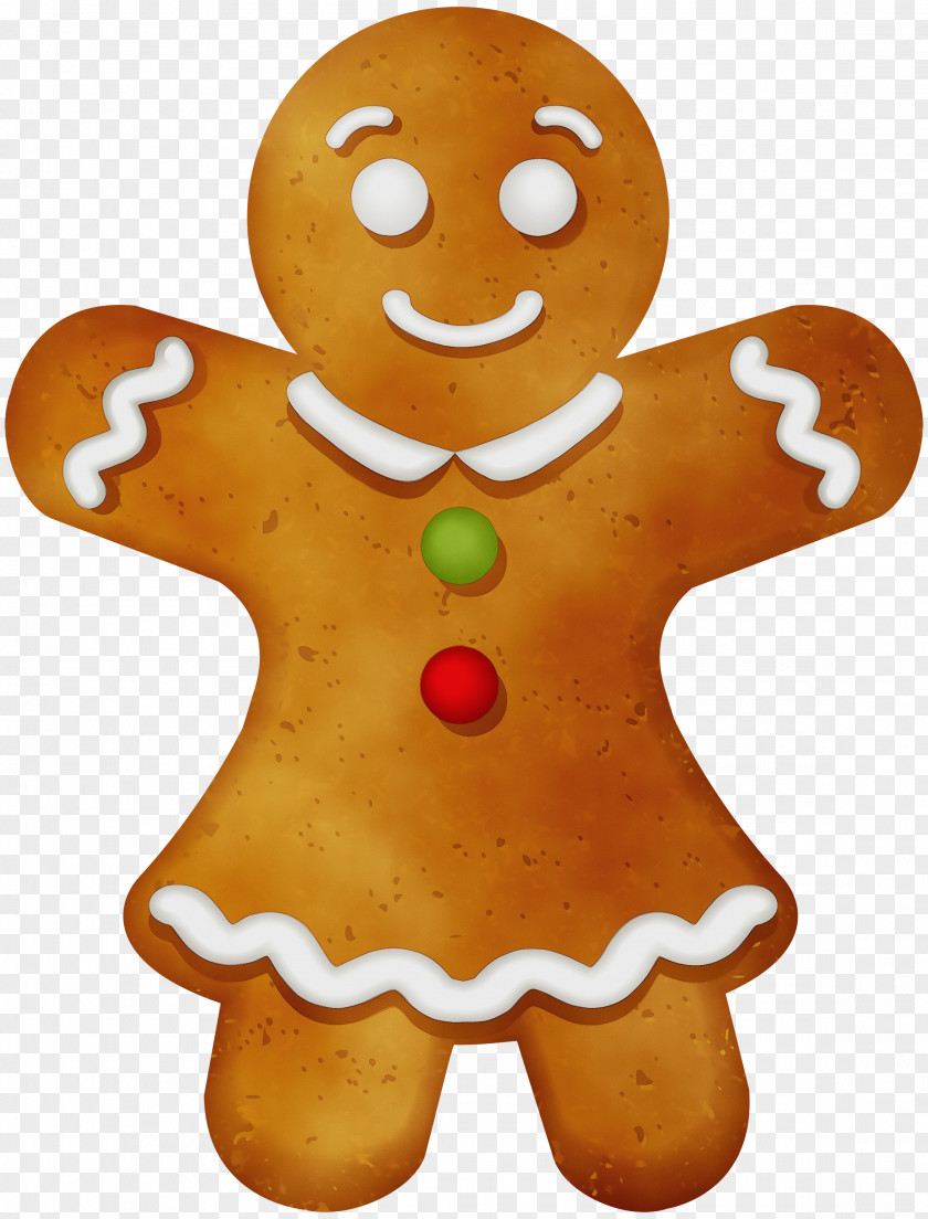 Cookie Ginger Nut Christmas Gingerbread Man PNG