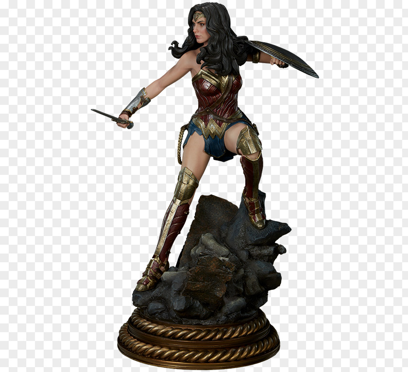 DC Collectibles Wonder Woman Statue Figurine Demigod Film PNG
