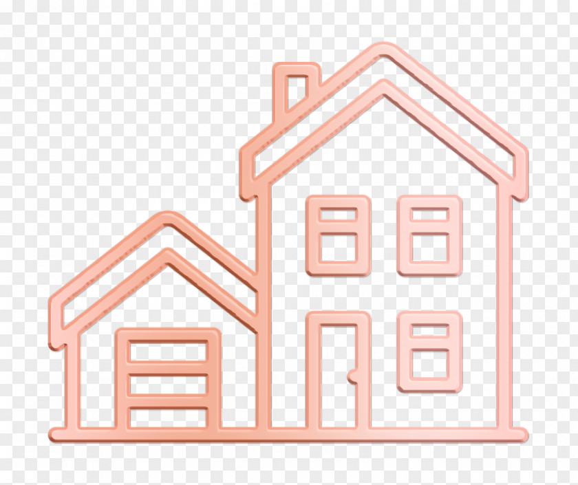 Roof House Icon Household Elements Rent PNG