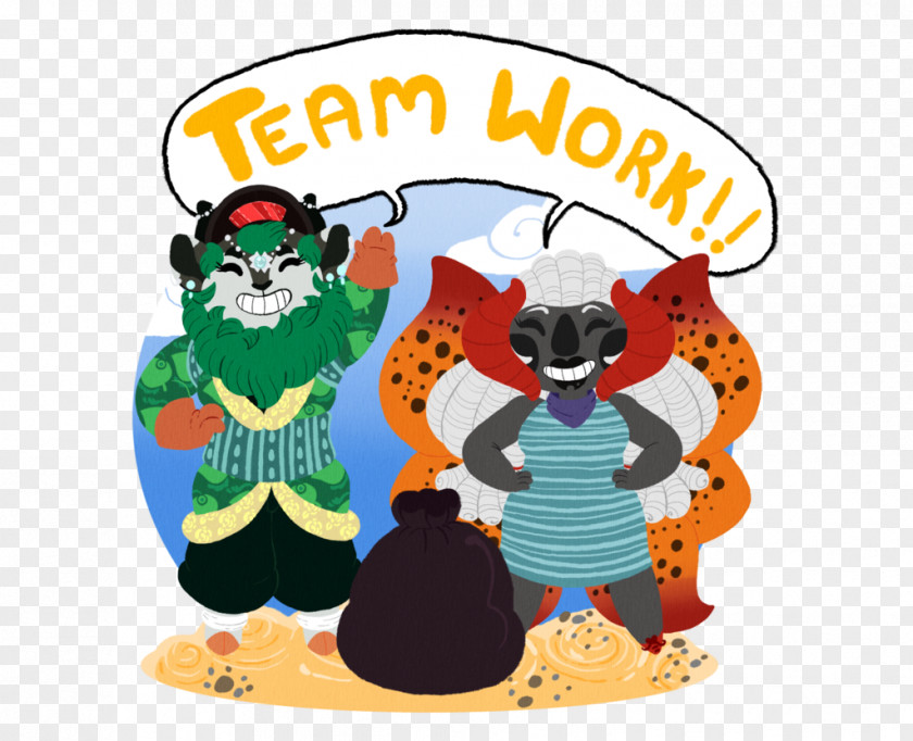 Teamwork Wallpaper Clip Art Illustration Food Product Animal PNG