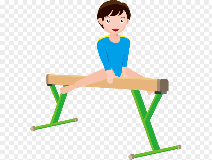 White Beam Gymnastics Pommel Horses Sport Clip Art PNG