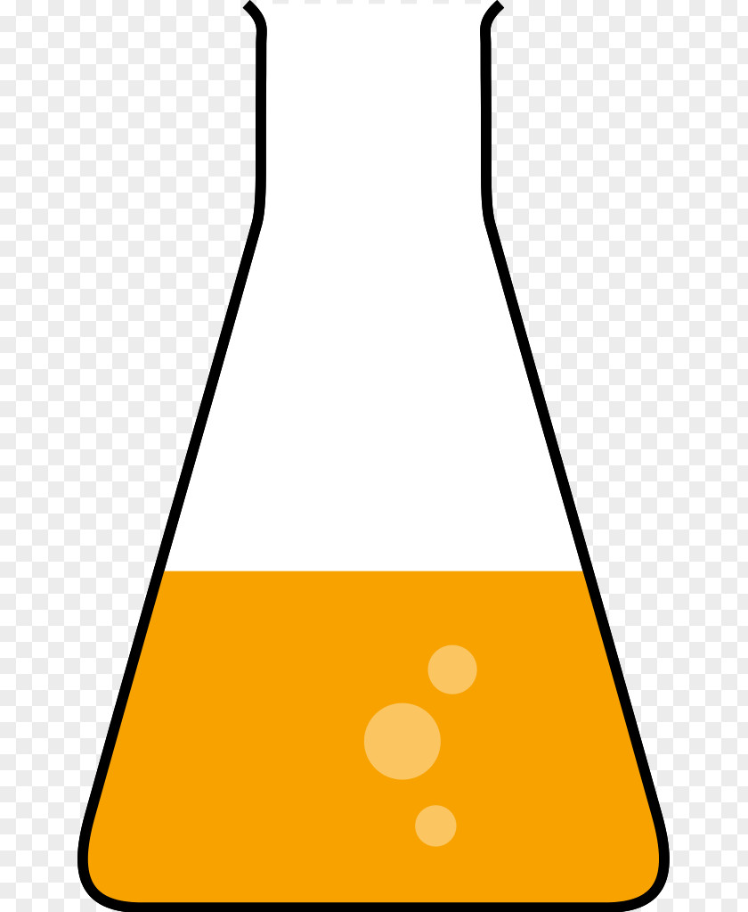 Erlenmeyer Flask Laboratory Flasks Chemistry Clip Art PNG