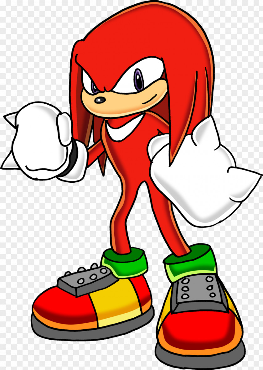 Sonic The Hedgehog Knuckles Echidna & Rush Adventure 2 3D PNG