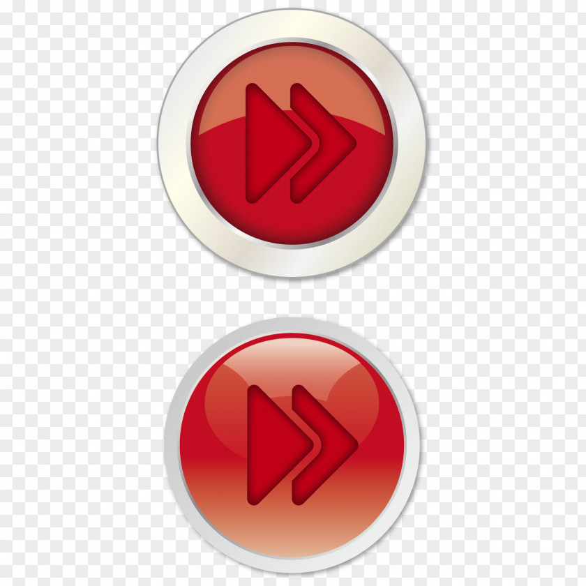 Vector Red Button Material Graphic Design Download PNG
