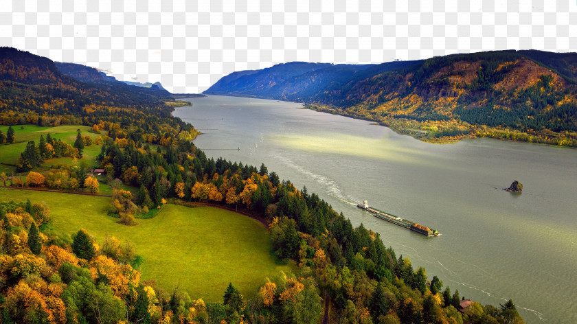 Canada And Colombia Three Multnomah Falls Hood River The Dalles Columbia Gorge Commission PNG