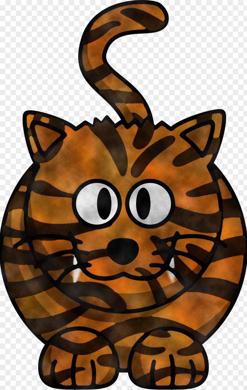 Cartoon Cat Tail Animal Figure PNG