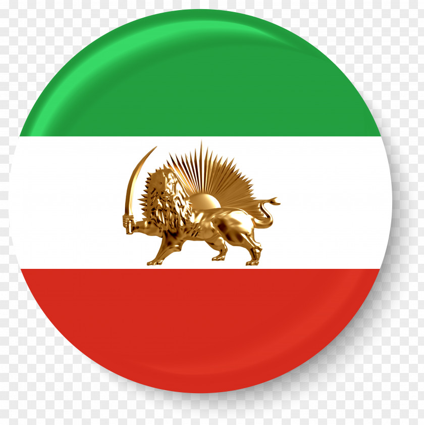Iran Lion And Sun Simaye Azadi Flag Of PNG