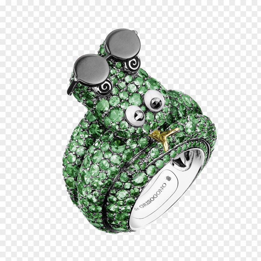 Jewellery De Grisogono Crazymals: Jungle Adventure Gemstone Ring PNG