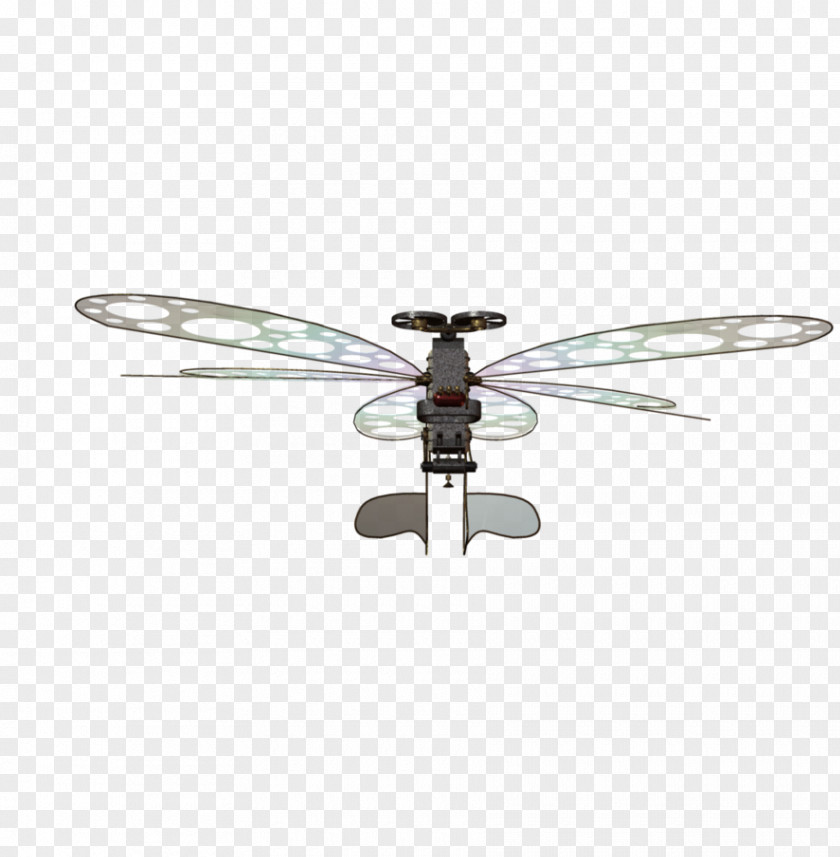 Butterfly Machine Insect Ceiling Fans Wing Propeller Dragonfly PNG