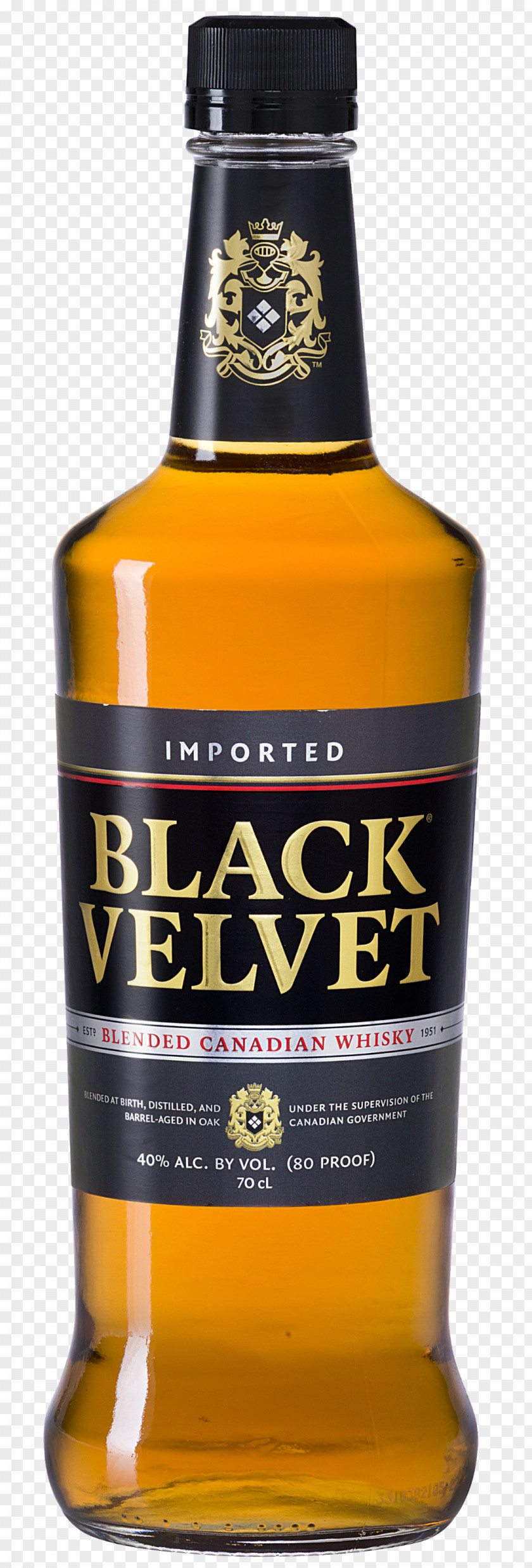 Cl Tennessee Whiskey Canadian Whisky Blended Black Velvet PNG