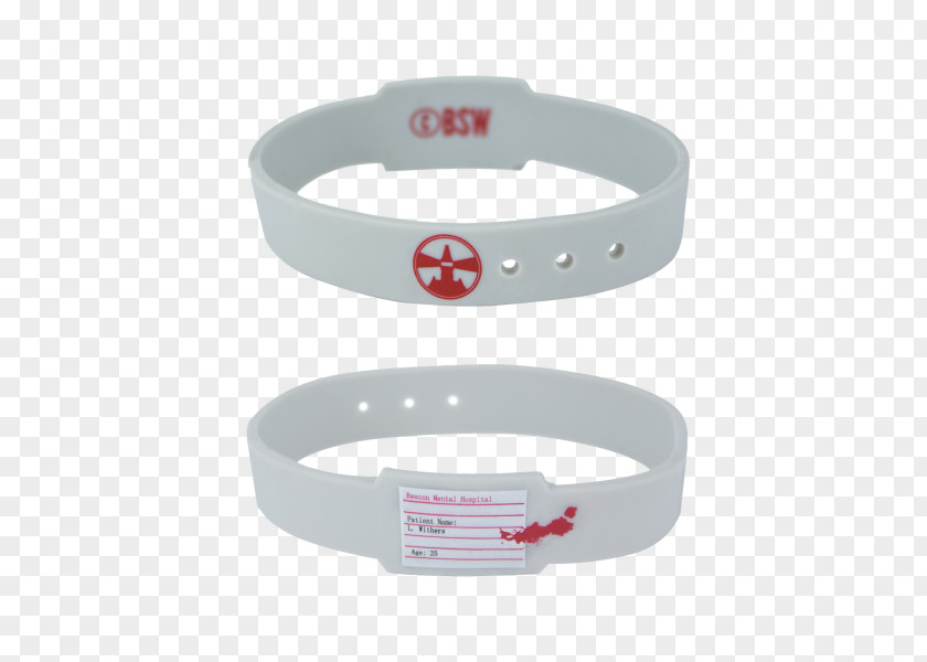 Evil Within Wristband The Bracelet Psychiatric Hospital Patient PNG