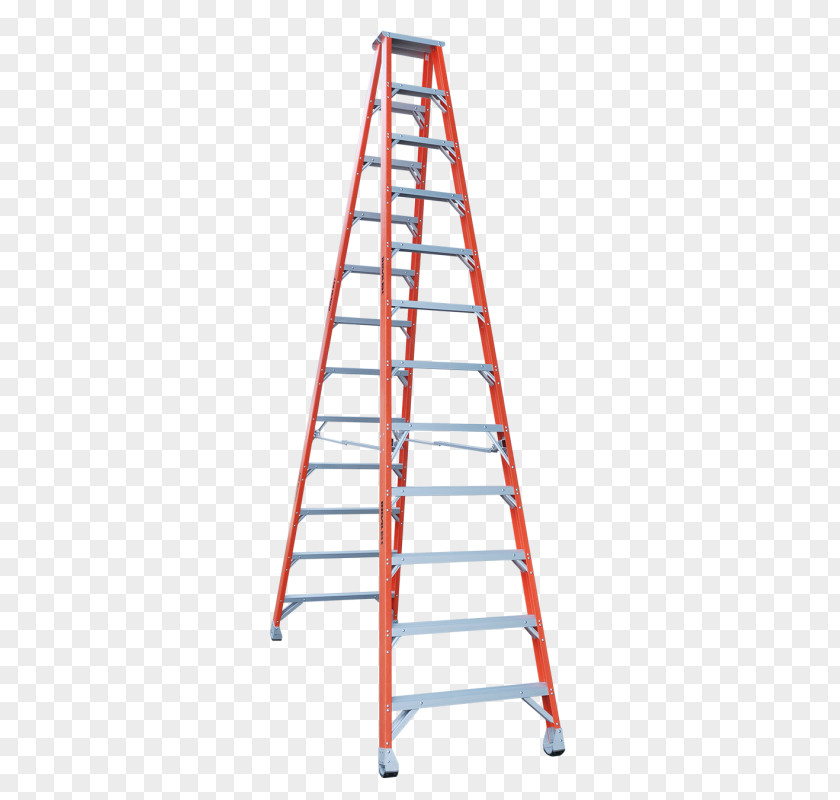 Ladders Louisville Ladder Fiberglass Keukentrap Aluminium PNG