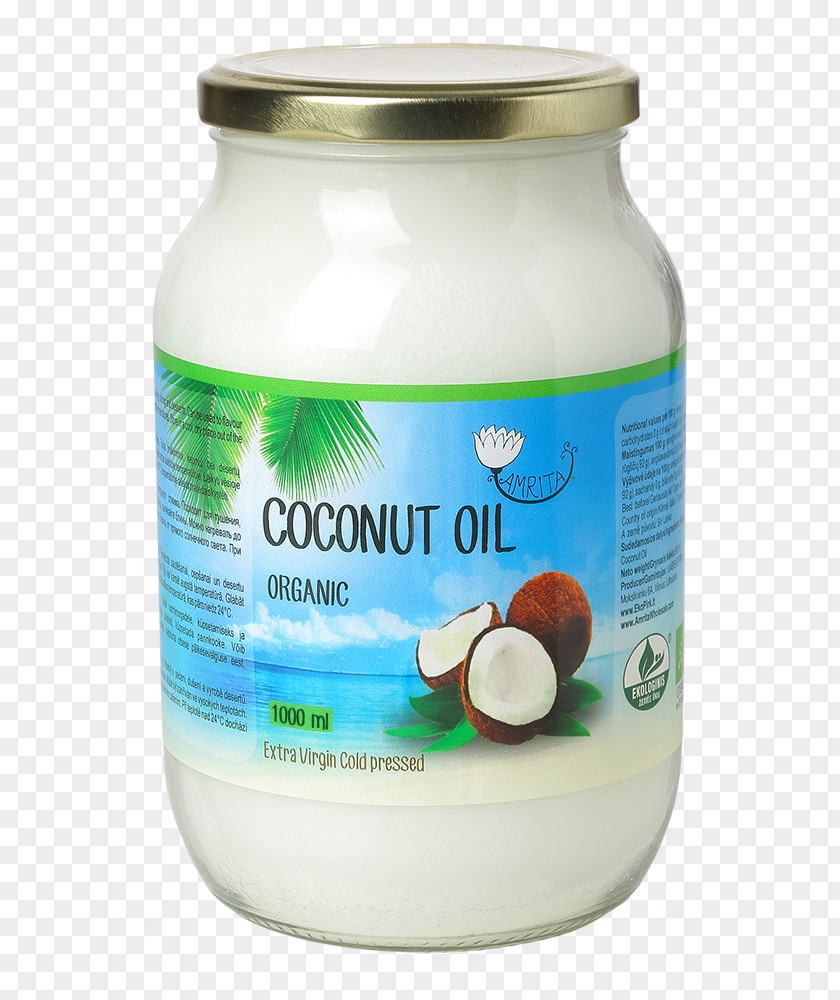 Virgin Coconut Oil Organic Food Cooking Oils PNG