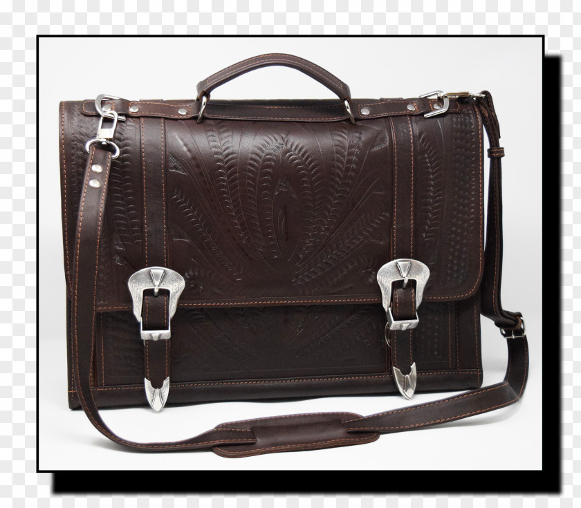 Western-style Briefcase Handbag Leather Baggage PNG