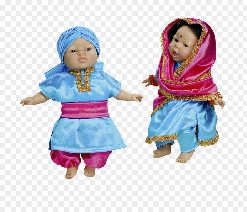 Doll Toddler Turquoise Asian People PNG