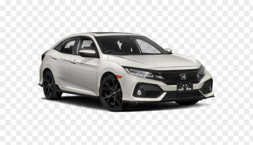 Honda 2018 Civic Si Sedan Compact Car LX-P PNG