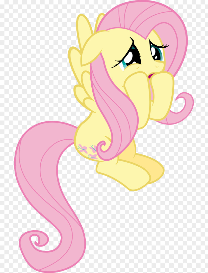 Horse Fluttershy My Little Pony Illustration PNG