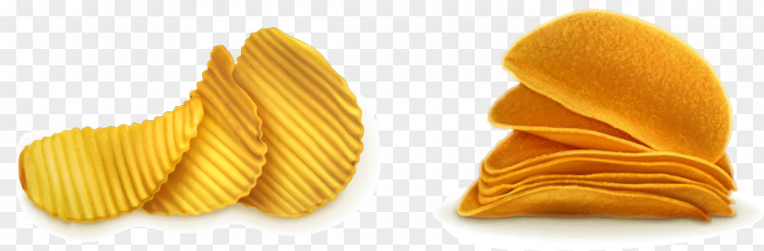 Vector Painted Chips French Fries Baked Potato Chip PNG