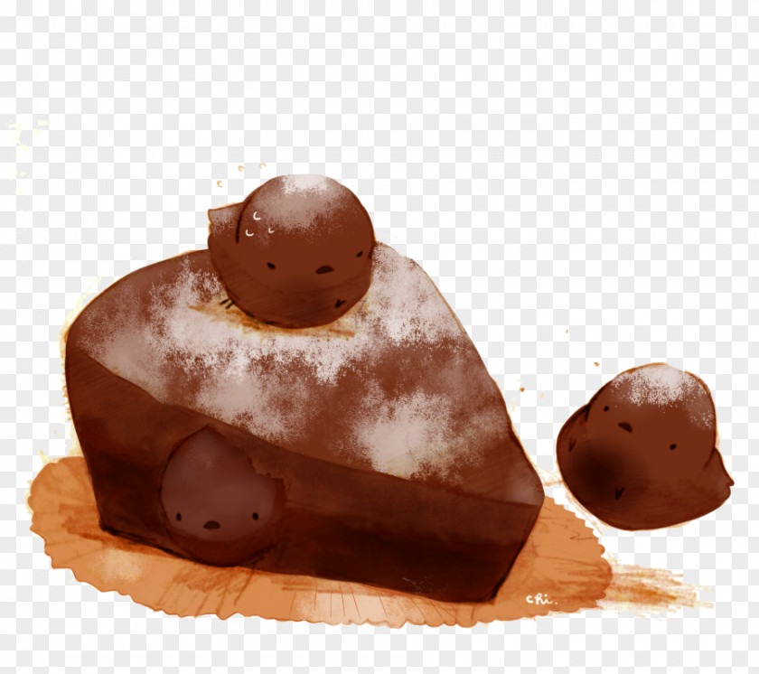 Chocolate Cake Chick Truffle Dorayaki Chicken PNG