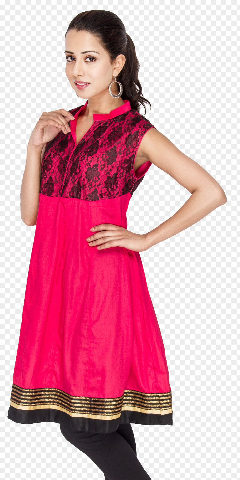 Traditional Indian Wedding Fashion Formal Wear Magenta Clothing Dress PNG