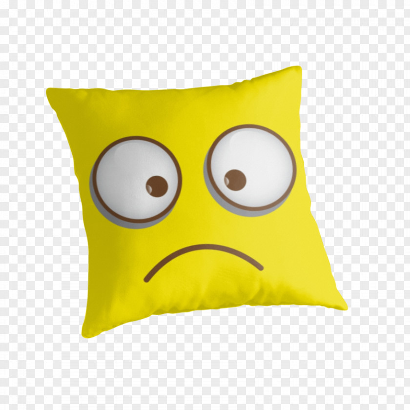 Cross-eye Throw Pillows Cushion Smiley Font PNG