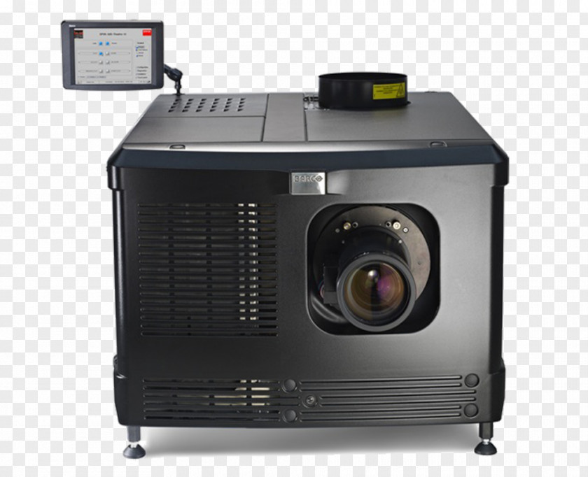 Cubrir Multimedia Projectors Digital Cinema Barco 4K Resolution PNG